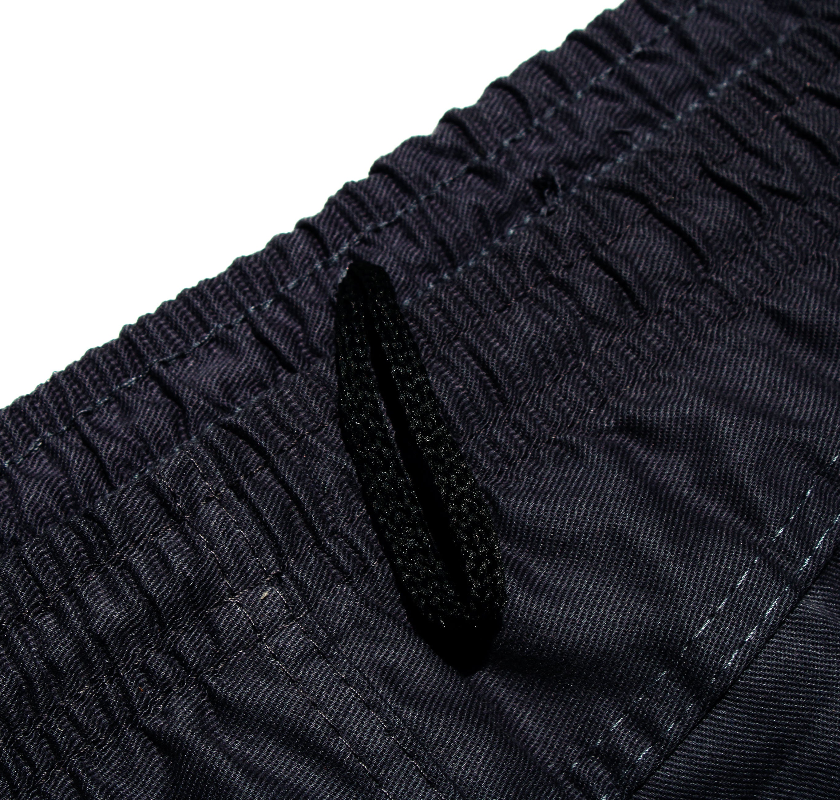 Calça De Uniforme Brim 100% Algodão - Com Faixa Refletiva - Azul Escuro